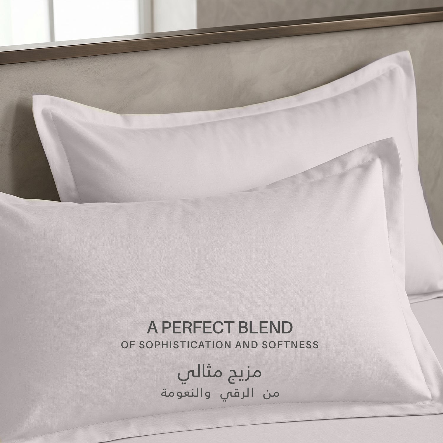 Egyptian Cotton 6 Piece Duvet Cover Set 220x240cm Light Grey