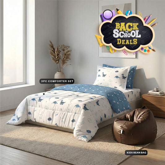 3PC Kids Bedding & Bean Bag Bundle 03