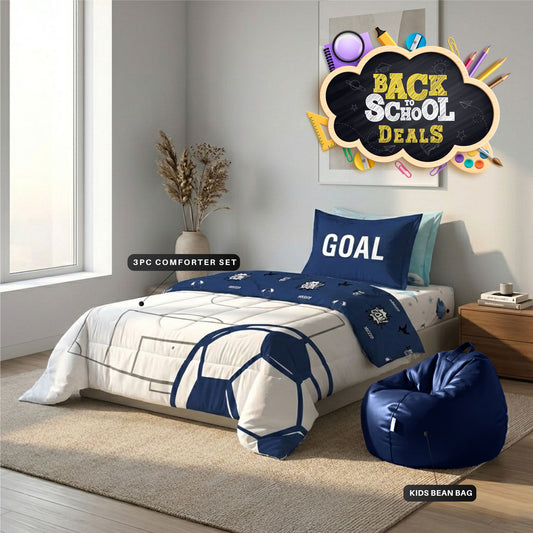 3PC Kids Bedding & Bean Bag Bundle 07
