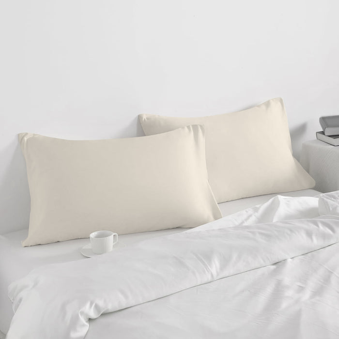 Super Soft Pillowcase 2PC Set - 50x75cm Ivory