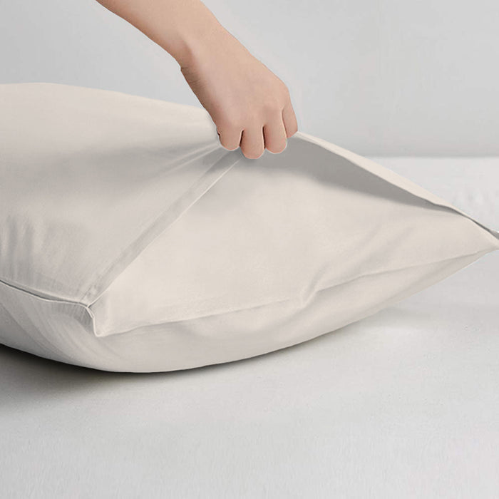Super Soft Pillowcase 2PC Set - 50x75cm Ivory