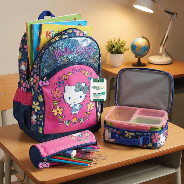 Back to School Essentials School Bags & Hair Accessories Hello Kitty