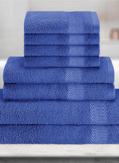Cotton 6 Piece Towel Set-Soft Feel, Quick Dry, Highly Absorbent Durable Towels - Cotton Home
