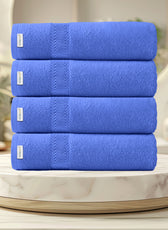 Cotton Hand Towel 50x100 CM 4 Piece Set-Soft Feel, Quick Dry, Highly Absorbent Durable Towels - Cotton Home