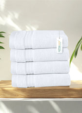 Cotton Face Towel 30x30 CM 4 Piece Set-Soft Feel, Quick Dry, Highly Absorbent Durable Towels