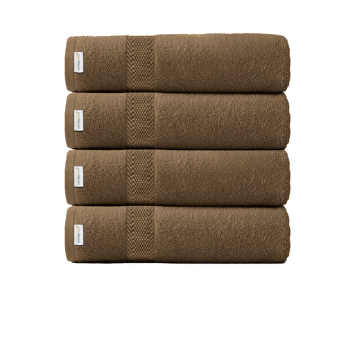 Cotton Bath Towel 70x140 CM 4 Piece Set-Soft Feel, Quick Dry, Highly Absorbent Durable Towels - Cotton Home