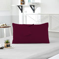 Super Soft Pillowcase 2PC Set - 50x75cm Burgundy