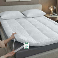 Mattress Topper 90x190+5cm - White