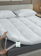 Mattress Topper 160x200+5cm - White