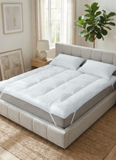 Mattress Topper 160x200+5cm - White