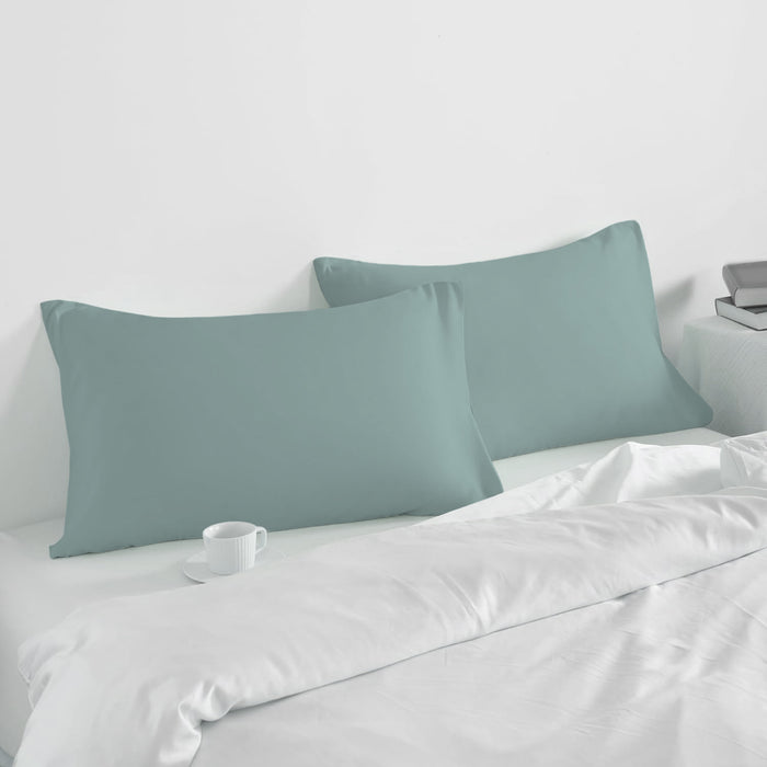 Super Soft Pillowcase 2PC Set - 50x75cm Metallic Blue