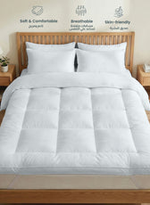 Mattress Topper 120×200+8cm - White