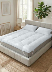 Mattress Topper 120×200+8cm - White