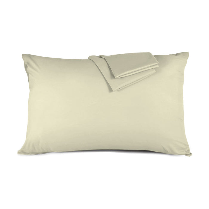 Pillow Cover with Pressed Pillow Set- 50x75cm - Dreamy Comfort Combo Beige - 2 Piece - Cotton Home