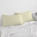 Pillow Cover with Pressed Pillow Set- 50x75cm - Dreamy Comfort Combo Beige - 2 Piece - Cotton Home