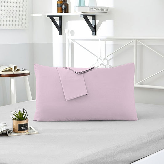 Super Soft Pillowcase 2PC Set - 50x75cm Pink