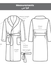 Adult bathrobe 8 pcs set