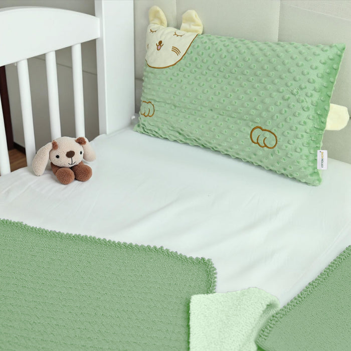Back to School Essentials Kids Pillow And Blankets Polka Dot