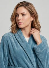 AURA Premium Cotton Bathrobe Thick & Absorbent - Teal