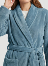 AURA Premium Cotton Bathrobe Thick & Absorbent - Teal