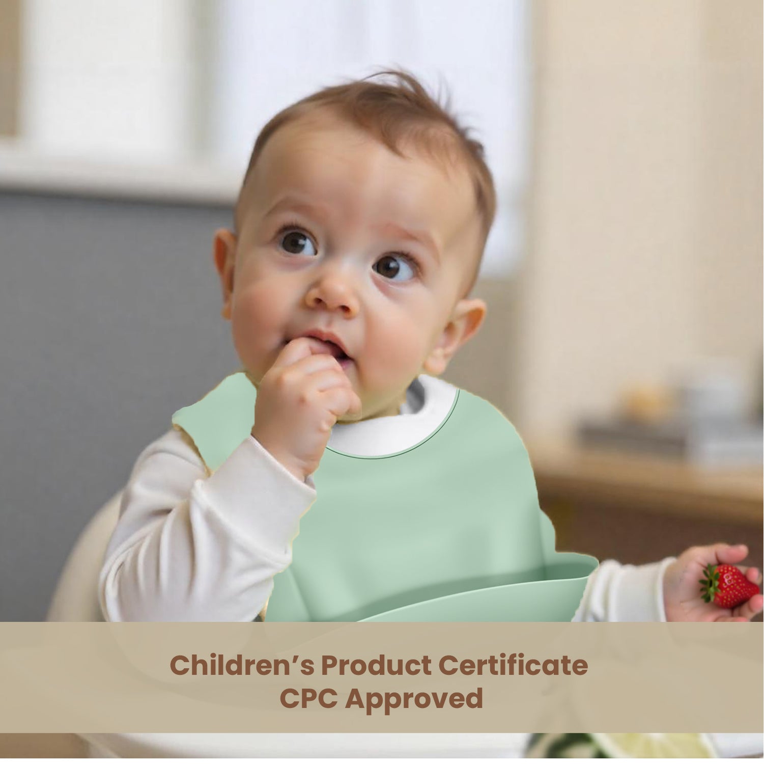 Adorable Silicone Baby Bibs  Set of 3 – Soft, Waterproof & Adjustable (3-72 Months)