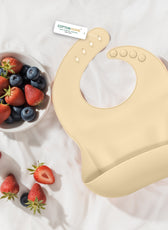 Adorable Silicone Baby Bibs  Set of 3 – Soft, Waterproof & Adjustable (3-72 Months)