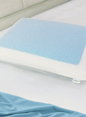 Gel Memory Foam Pillow 60x40 Removable Cover - Cotton Home