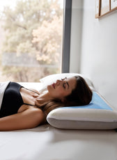 Gel Memory Foam Pillow 60x40 Removable Cover - Cotton Home