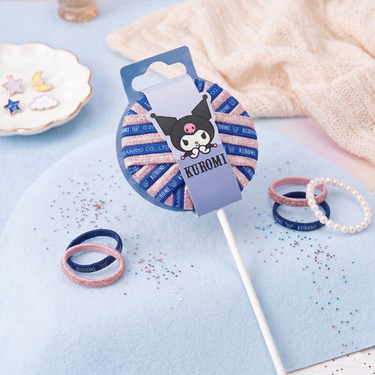 Kuromi Theme Hair Accessories Hair Elastics – 20 Piece Set