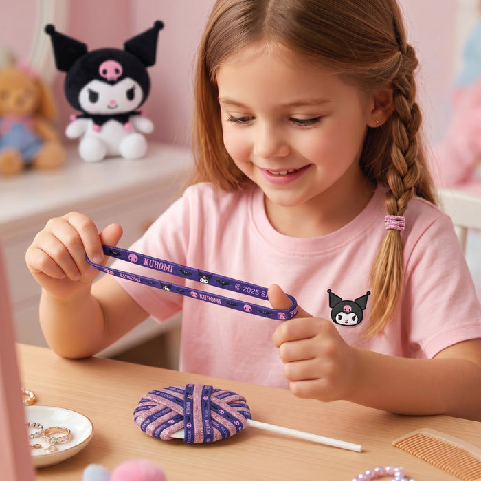 Kuromi Theme Hair Accessories Hair Elastics – 20 Piece Set