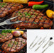Premium Stainless Steel 5 pieces BBQ Grill Tool Set with Oxford Bag - Cotton Home