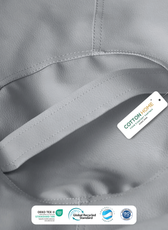 Kids Bean Bag Chair Premium PU Leather 50x80x80cm - Grey