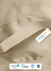 Adult Bean Bag Chair Premium PU Leather  62x105cm - Beige