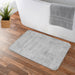 Luxury Memory Foam Cobblestone Bathmat - Grey | Cotton Home - Cotton Home