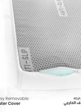 Cot Mattresses, 120 x 60cm Crib Mattress with Extra Thick 10 cm Memory Foam & Removable Washable Cover, Breathable, Anti Allergenic and Water Resistant Toddler Bed Mattress - Cotton Home