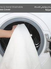 Cot Mattresses, 120 x 60cm Crib Mattress with Extra Thick 10 cm Memory Foam & Removable Washable Cover, Breathable, Anti Allergenic and Water Resistant Toddler Bed Mattress - Cotton Home