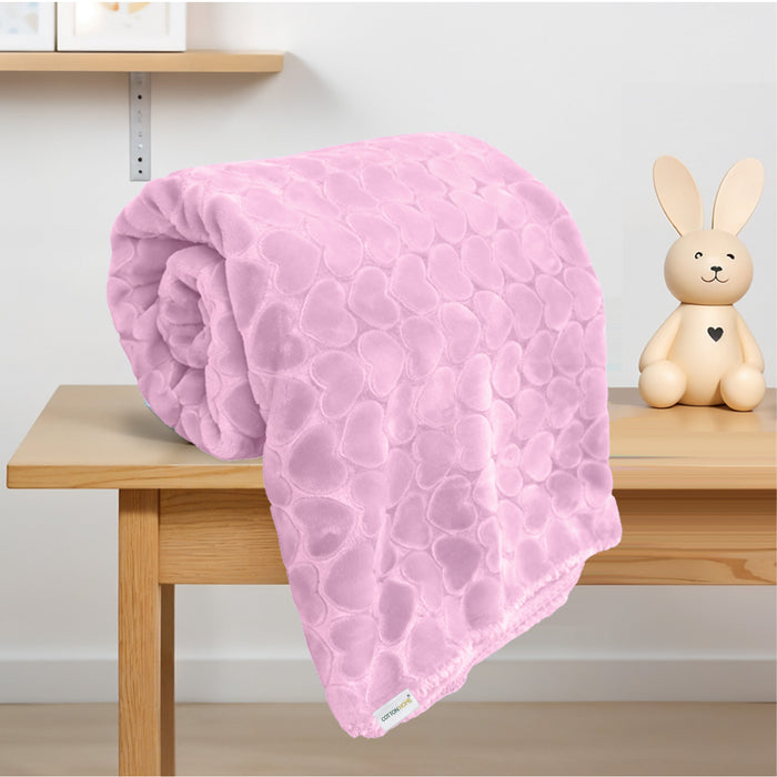 Kids Cozy Bathrobe Pillow Blanket Hair Accessories set Bundle 25