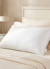 Bamboo Silk Filled Pillow 50x75cm - White