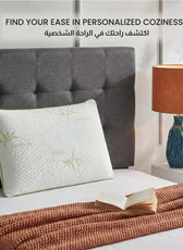 memory foam pillow by cotton home