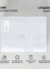Cotton Bath Sheet 90x180CM 2 Piece Set-Soft Feel, Quick Dry, Highly Absorbent Durable Towels