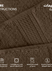 Cotton Face Towel 30x30 CM 12 Piece Set-Soft Feel, Quick Dry, Highly Absorbent Durable Towels