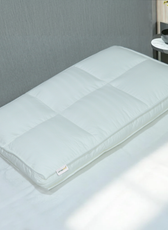 Charlotte Pillow Premium Down proof Cotton Pillow 50x75 cm Medium Soft Support for Neck & Head Pain Relief