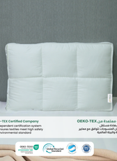 Charlotte Pillow Premium Down proof Cotton Pillow 50x75 cm Medium Soft Support for Neck & Head Pain Relief