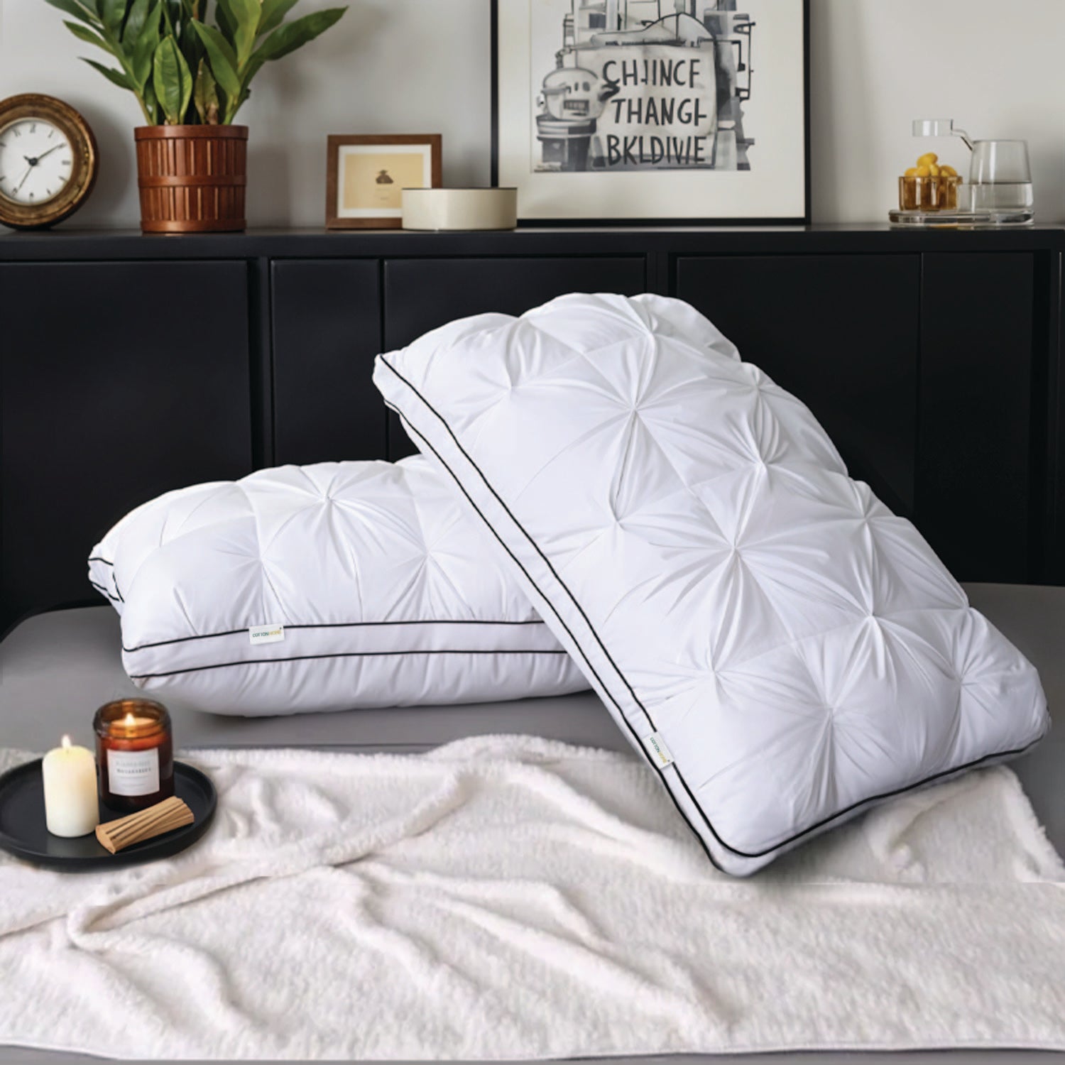 Crown Pillow 50x70cm – Ultra Soft, Comfortable