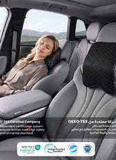 Ergonomic Memory Foam Car Seat Headrest Cushion 22x30cm