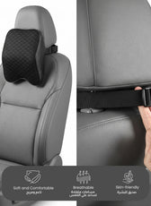 Ergonomic Memory Foam Car Seat Headrest Cushion 22x30cm