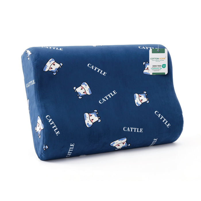 Kids Contour Memory Foam Pillows - Cattle (26x38cm)