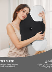 Cervical Memory Foam Contour Pillow with Ergonomic Support 60x45x40cm - Cotton Home