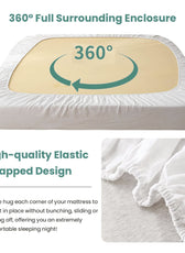 Premium Quality Super Soft King Size 6 pieces Duvet Cover Set 220x240cm Light Grey - Cotton Home