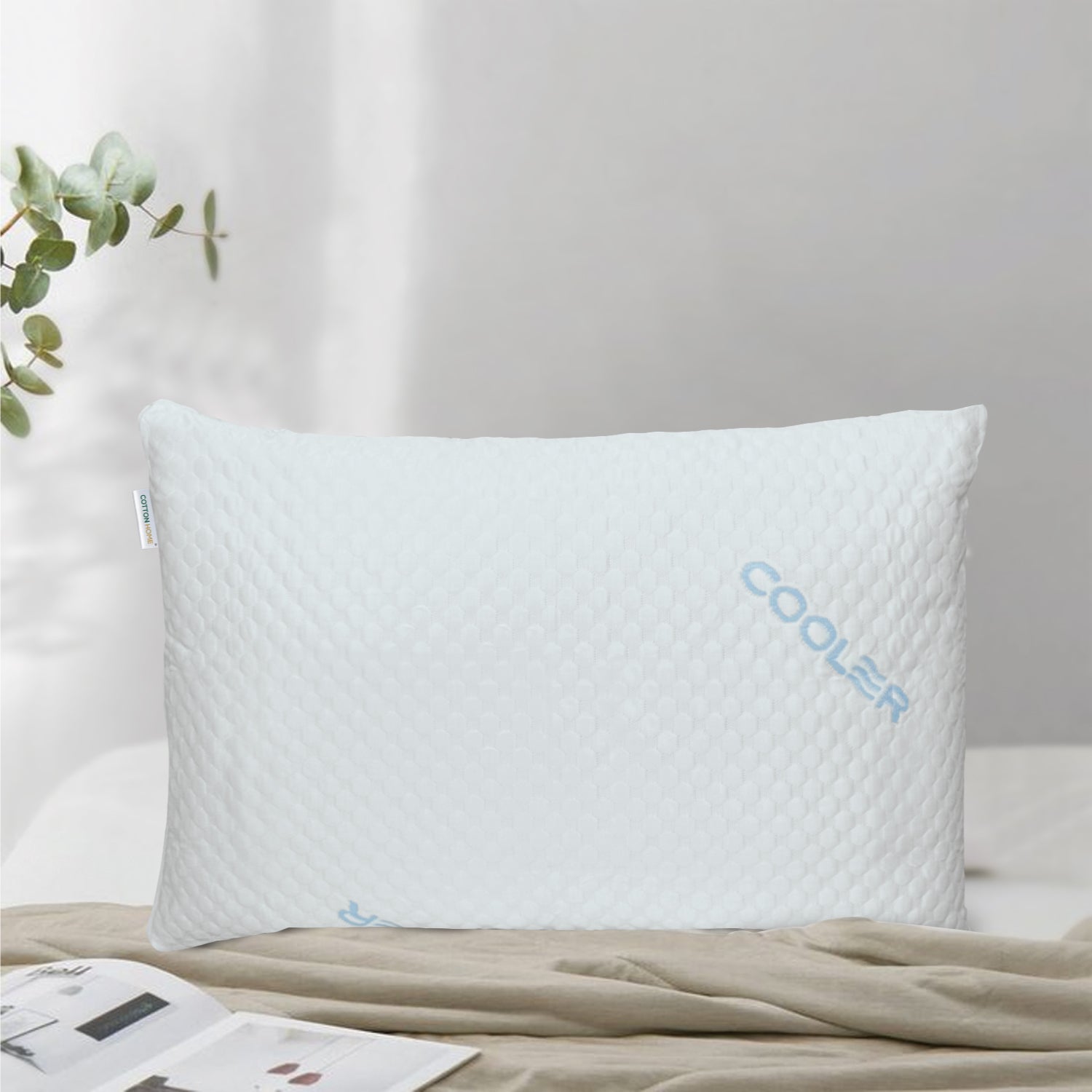 Collant Waterproof Pillow Protector 50 X 75 CM - 1 Piece, White